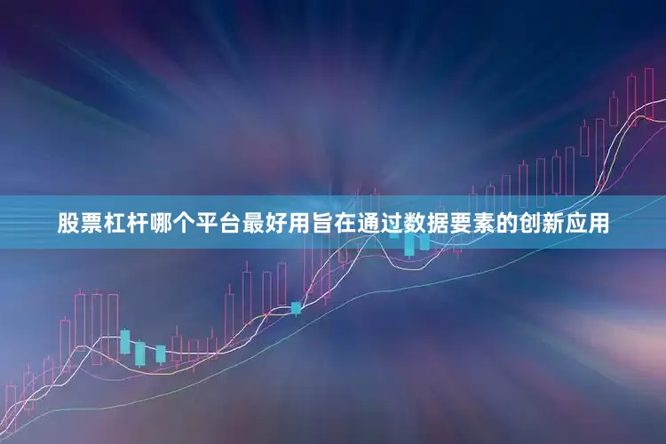 股票杠杆哪个平台最好用旨在通过数据要素的创新应用